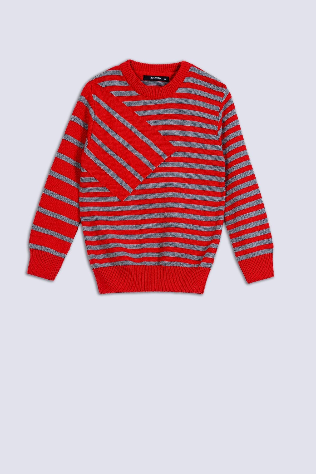 Red Striped Boy&#39;s Sweater.