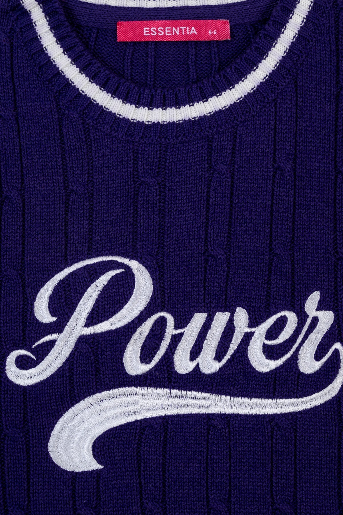 Puple Power Girl&#39;s Sweater.