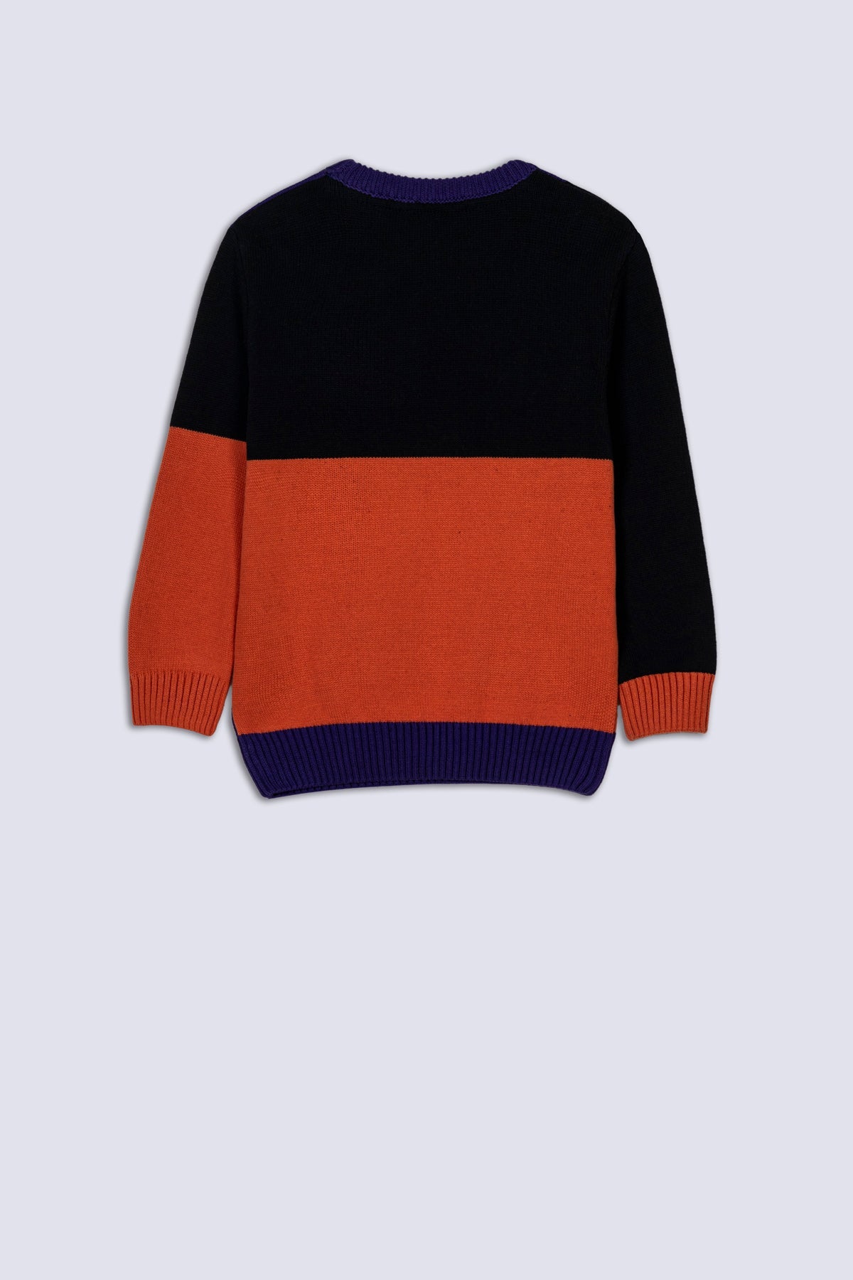 Fun Color Block Boy&#39;s Sweater