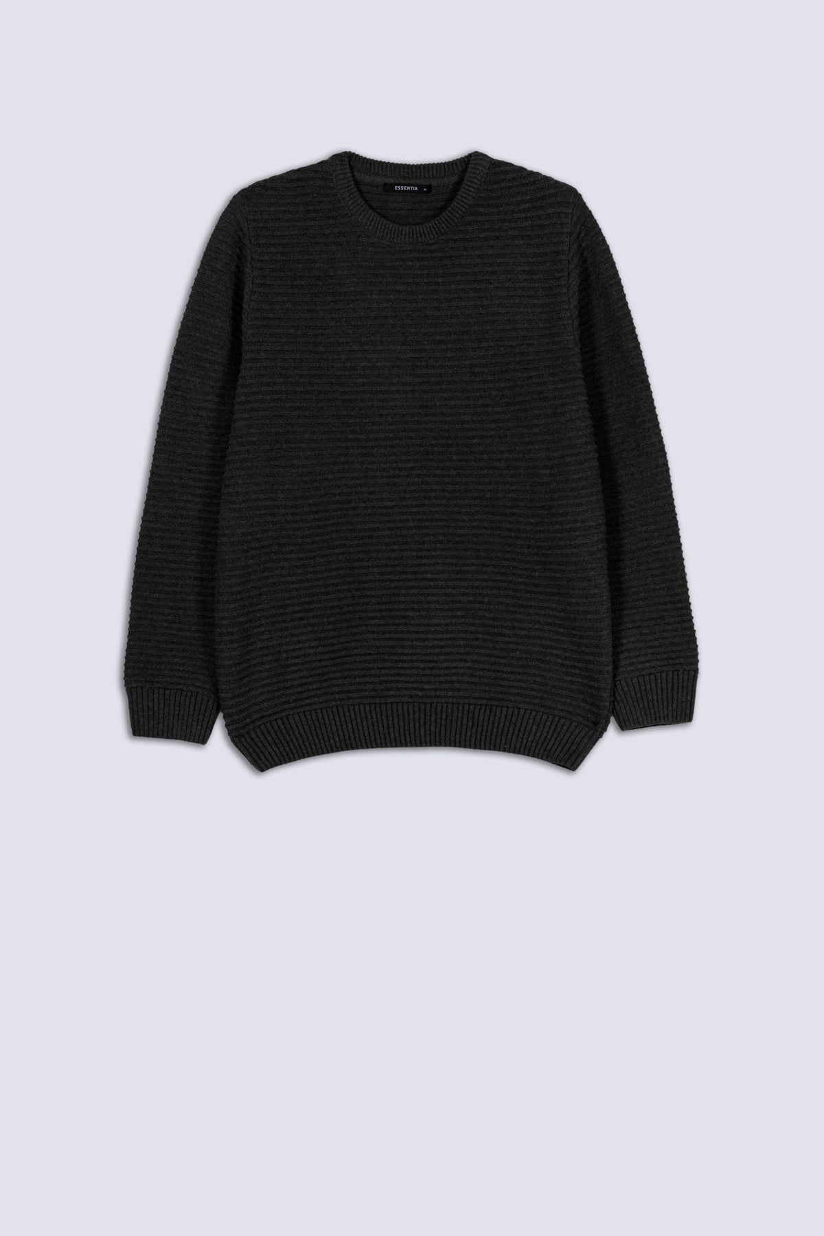 Charcoal Men&#39;s Round Neck Sweater