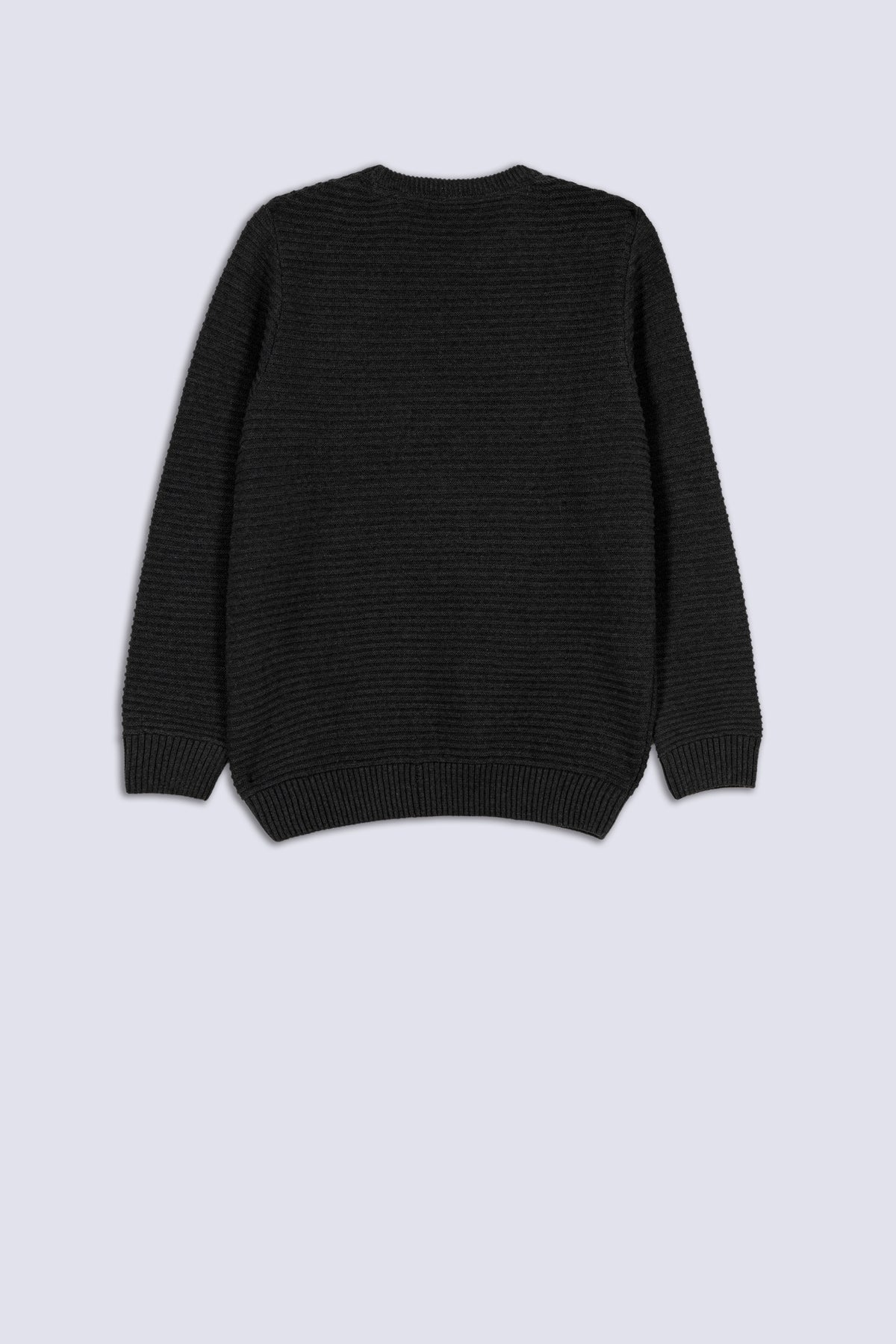 Charcoal Men&#39;s Round Neck Sweater