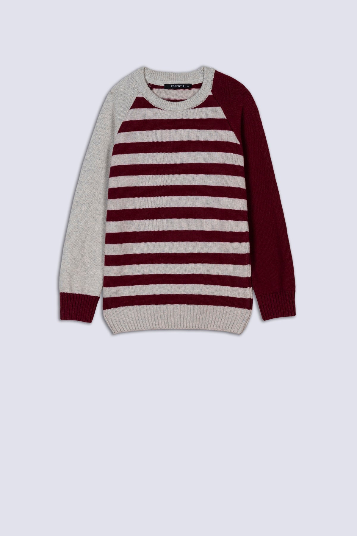 Maroon Striped Boy&#39;s Sweater