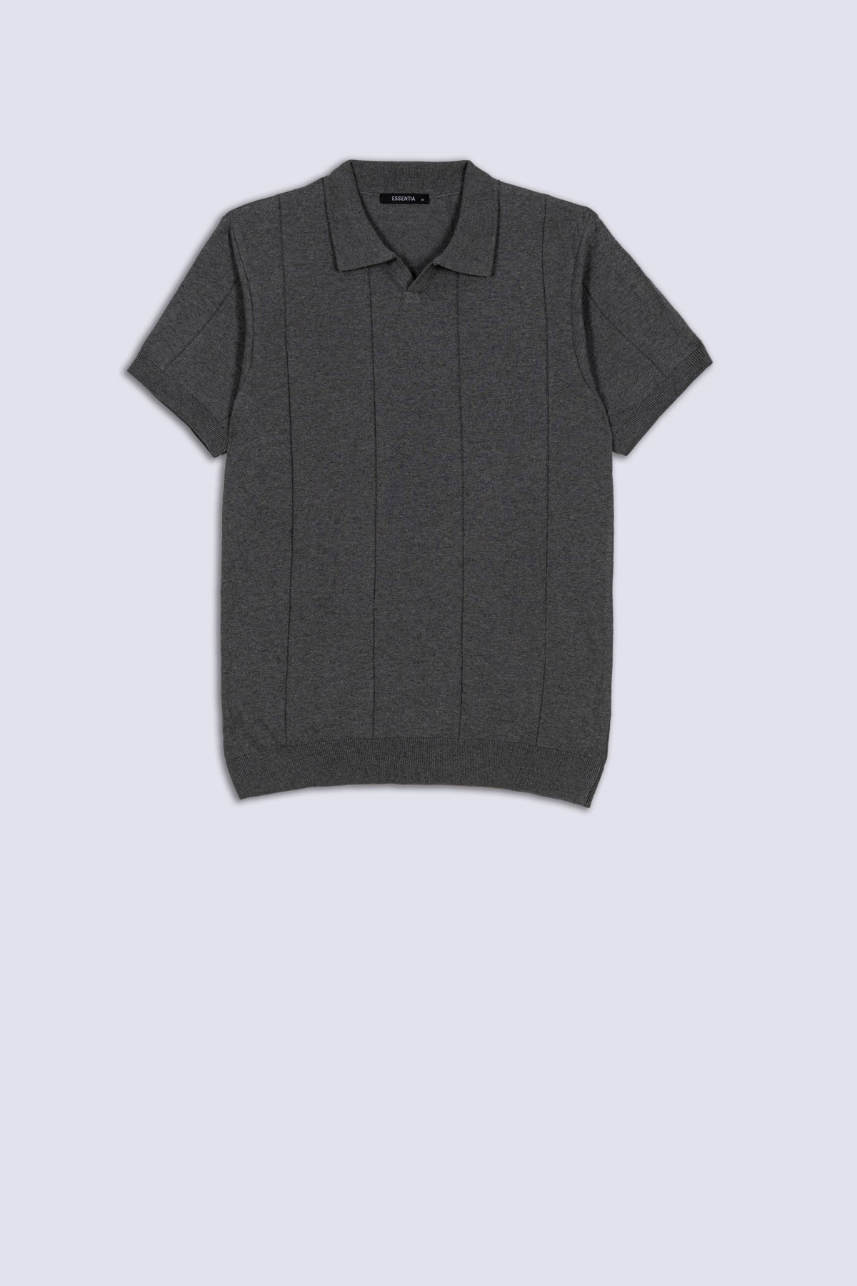 Grey Men&#39;s Blend Polo Shirt