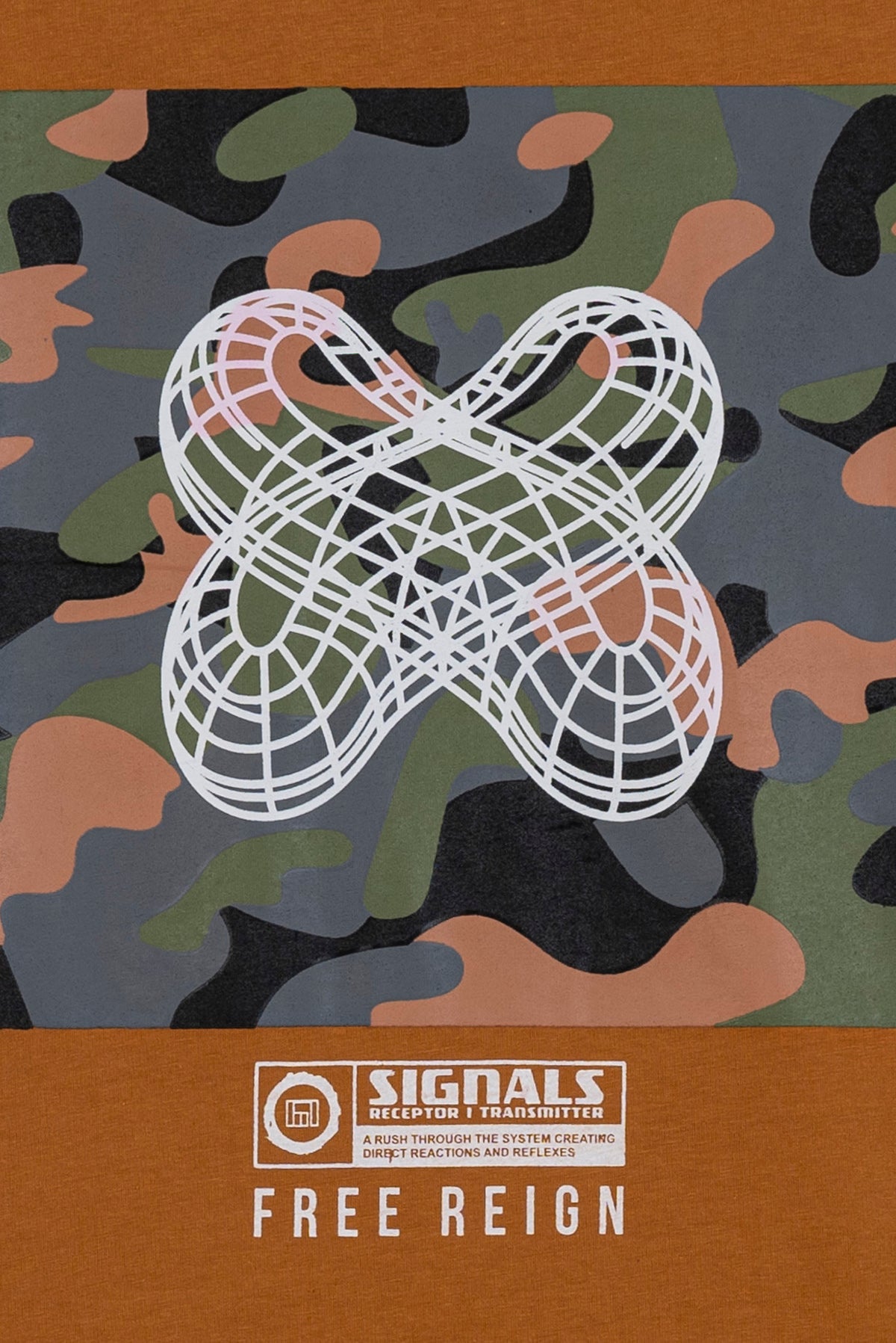 Camo Printed Men&#39;s T-Shirt.