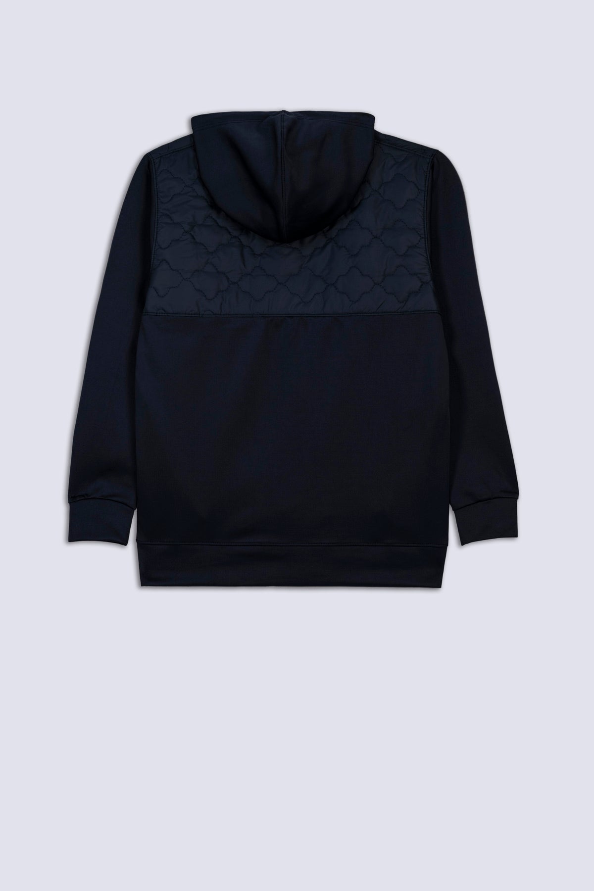 Navy Blue Polyester Men&#39;s Hood.