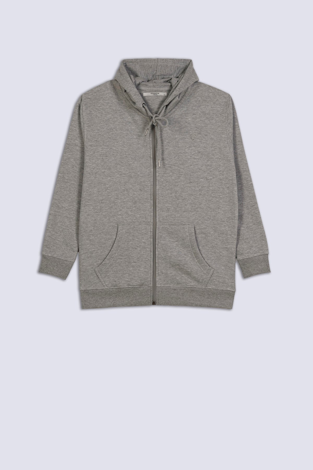 Grey Men&#39;s Fleece Hood