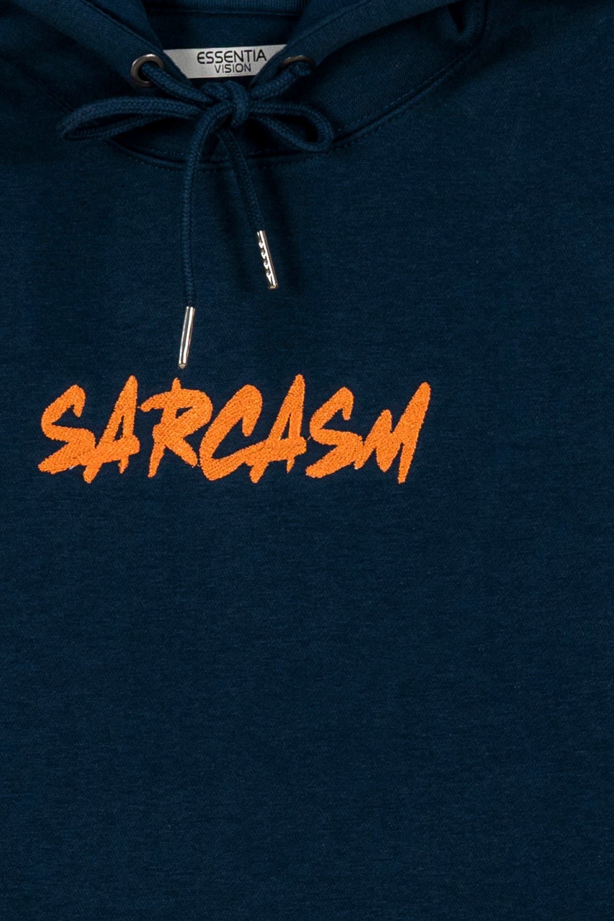 Teal Blue Sarcasm Men&#39;s Hood