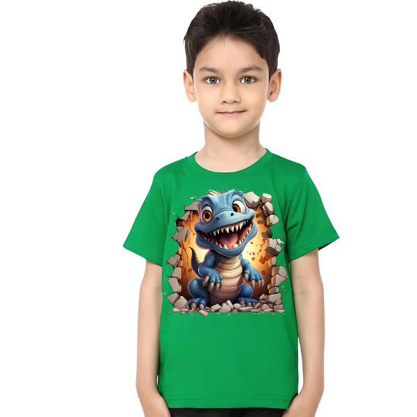 LITTLE DINO KIDS T SHIRT