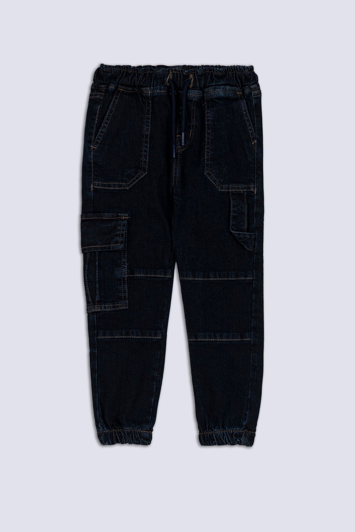 Dark Blue Boy&#39;s Denim Trouser