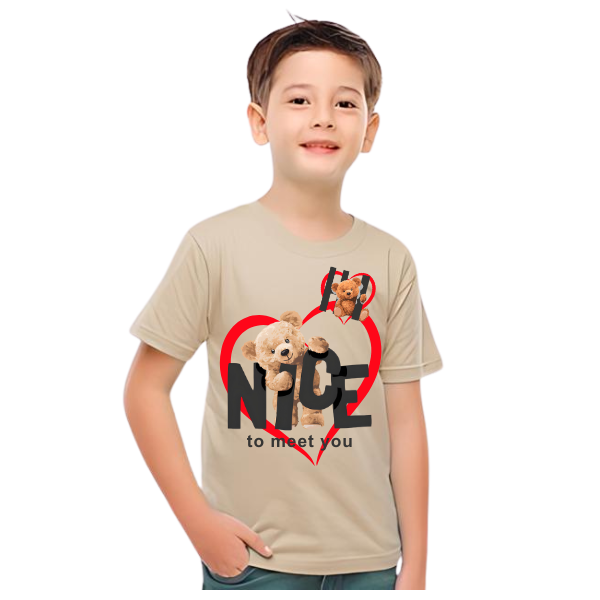 NICE TO MEET YOU KIDS T SHIRT