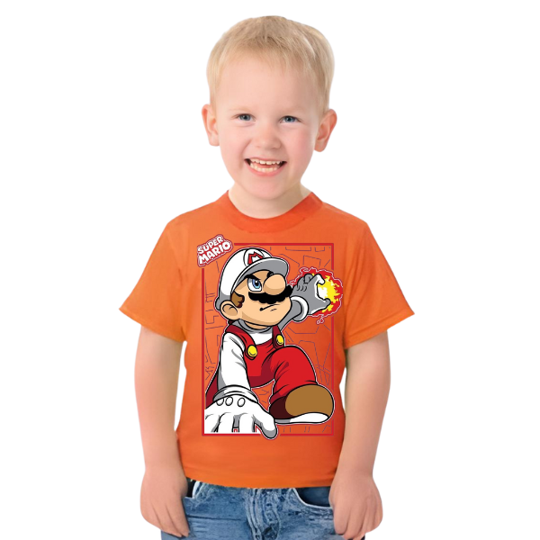 Super Mario T Shirt For Kids