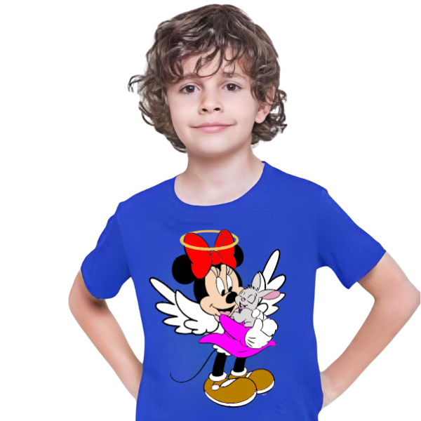 Mickey Mouse Printed T Shirt For Kids