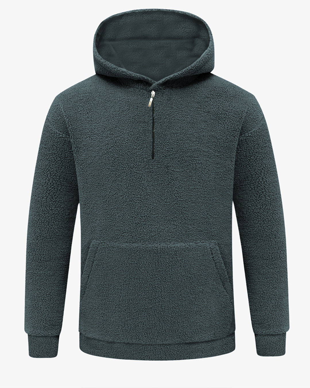 Jupiter Rugged Sherpa Quarter Zip Gender Neutral Hoodie