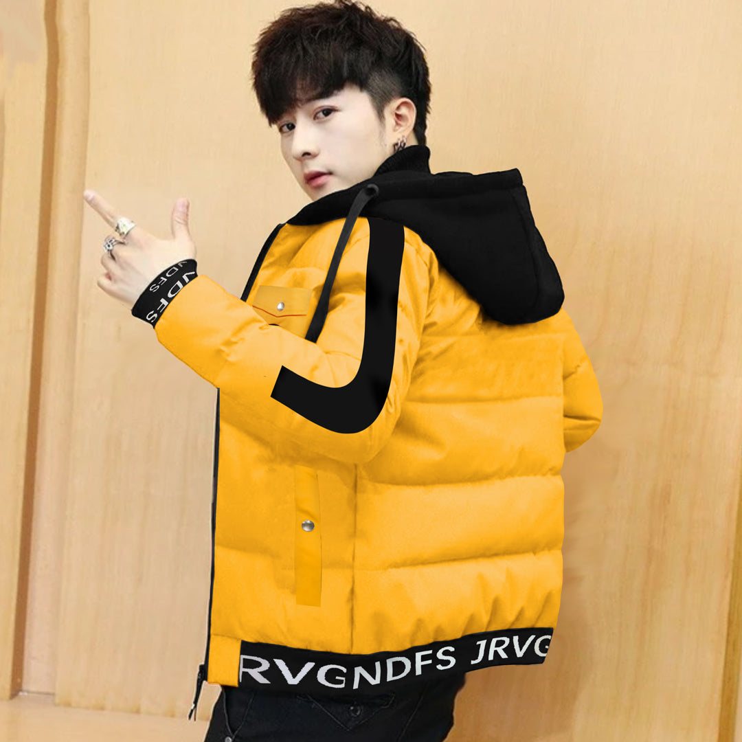 Imported Double Sided Heavy Insulated Hooded Puffer Jacket For Men