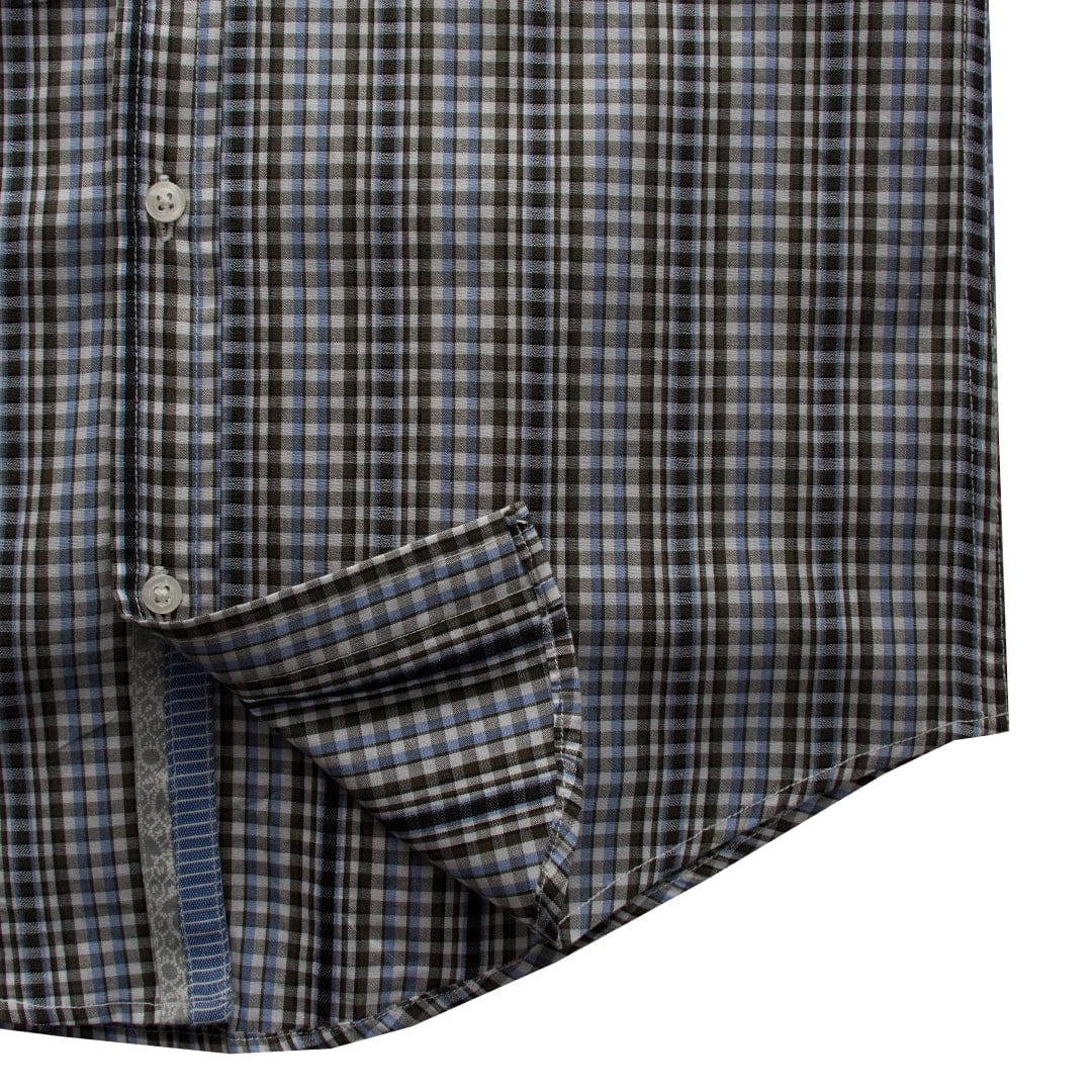 Funkys Vertical Checkered Casual Shirt