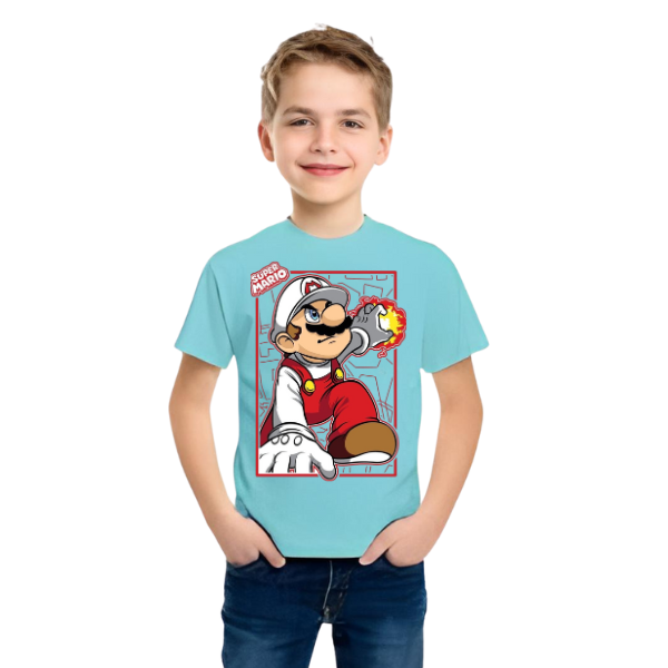 Super Mario T Shirt For Kids