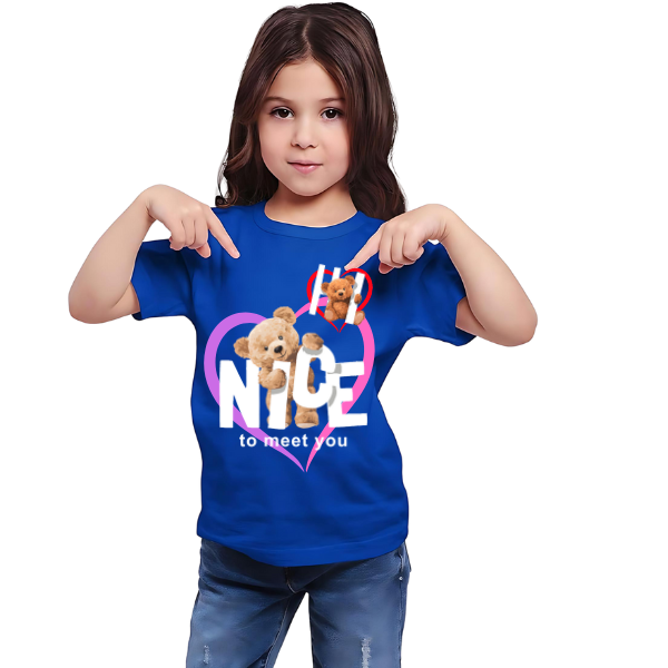 NICE TO MEET YOU KIDS T SHIRT