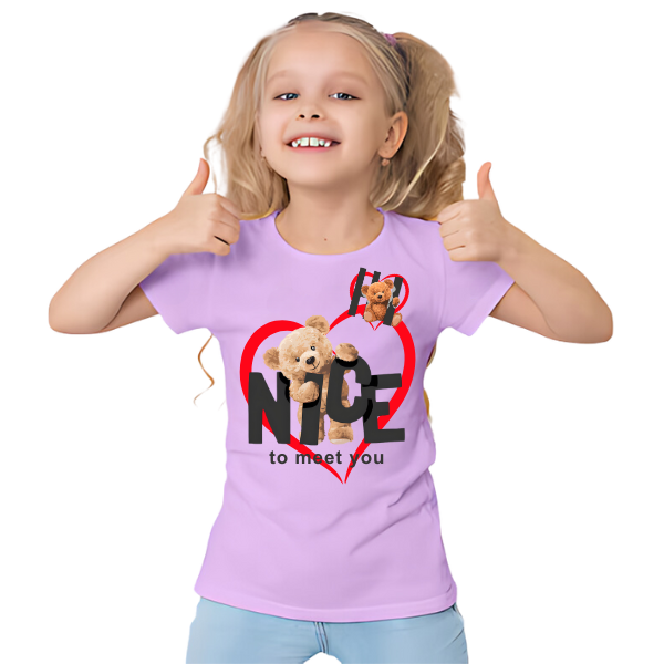 NICE TO MEET YOU KIDS T SHIRT