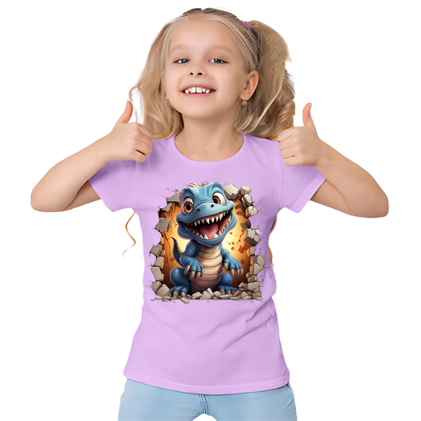 LITTLE DINO KIDS T SHIRT