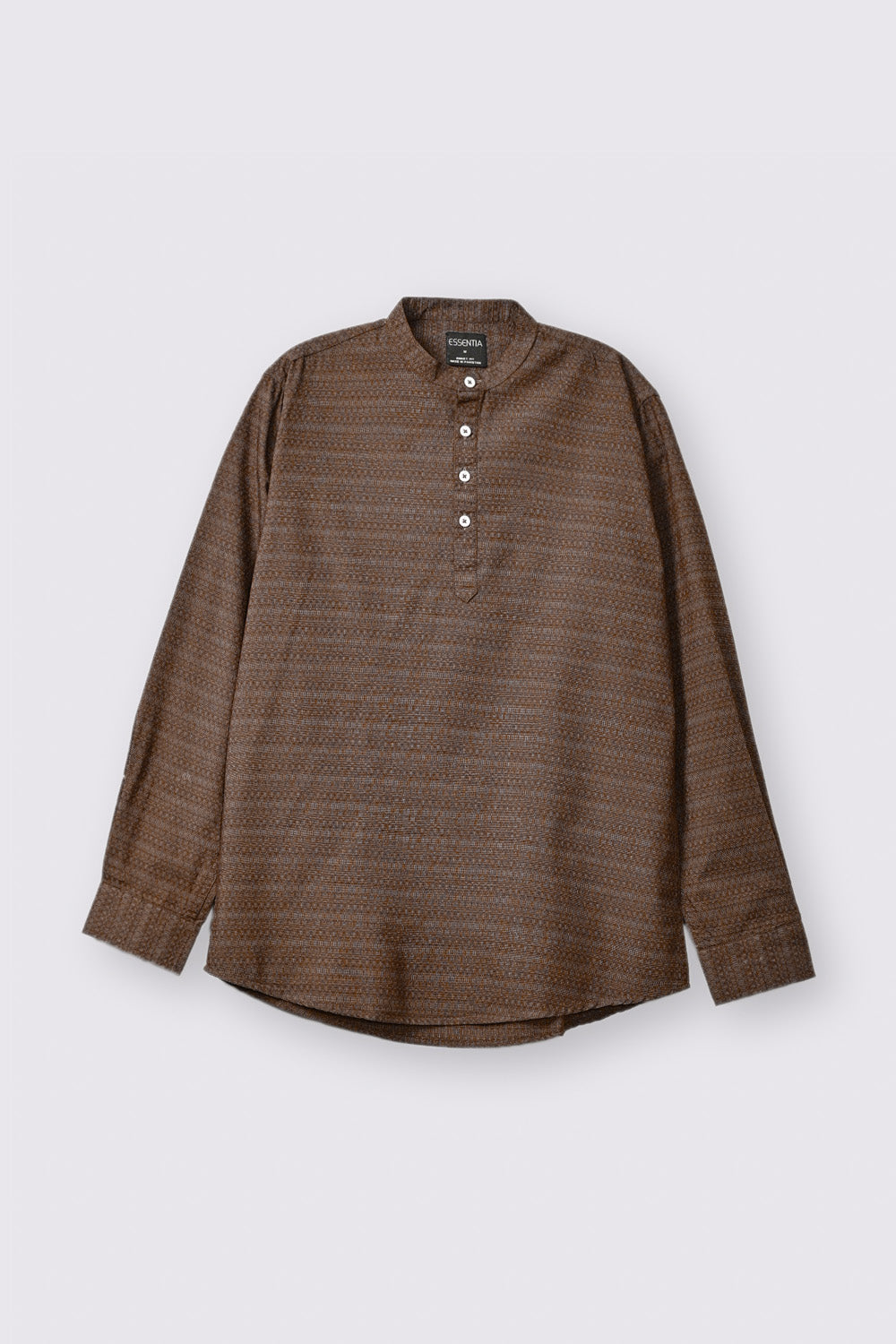 Men&#39;s Brown Casual Shirt