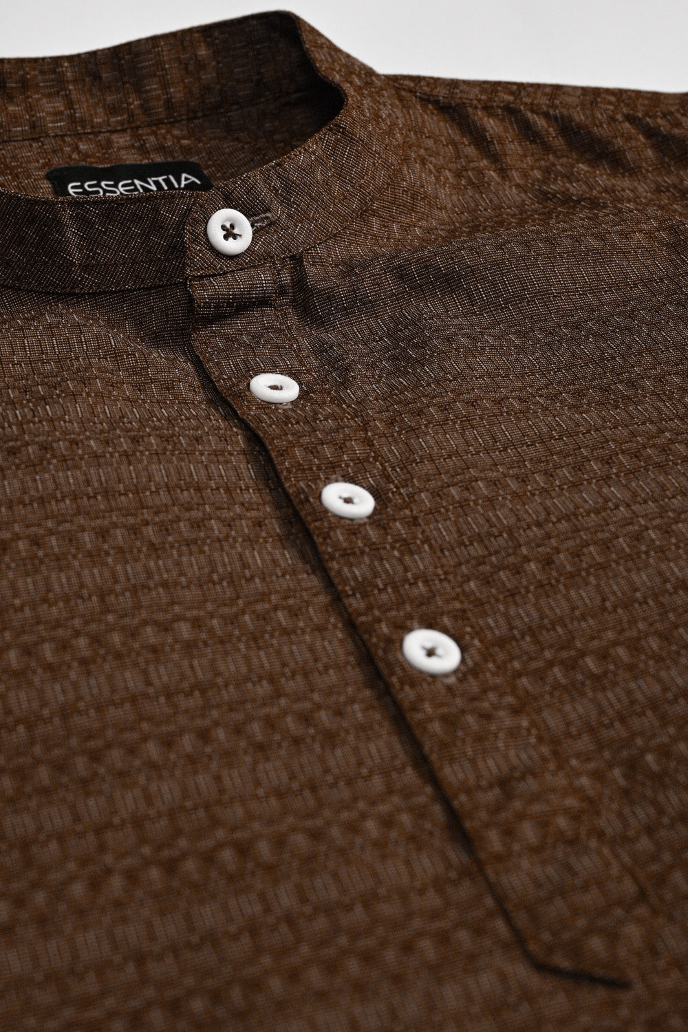 Men&#39;s Brown Casual Shirt