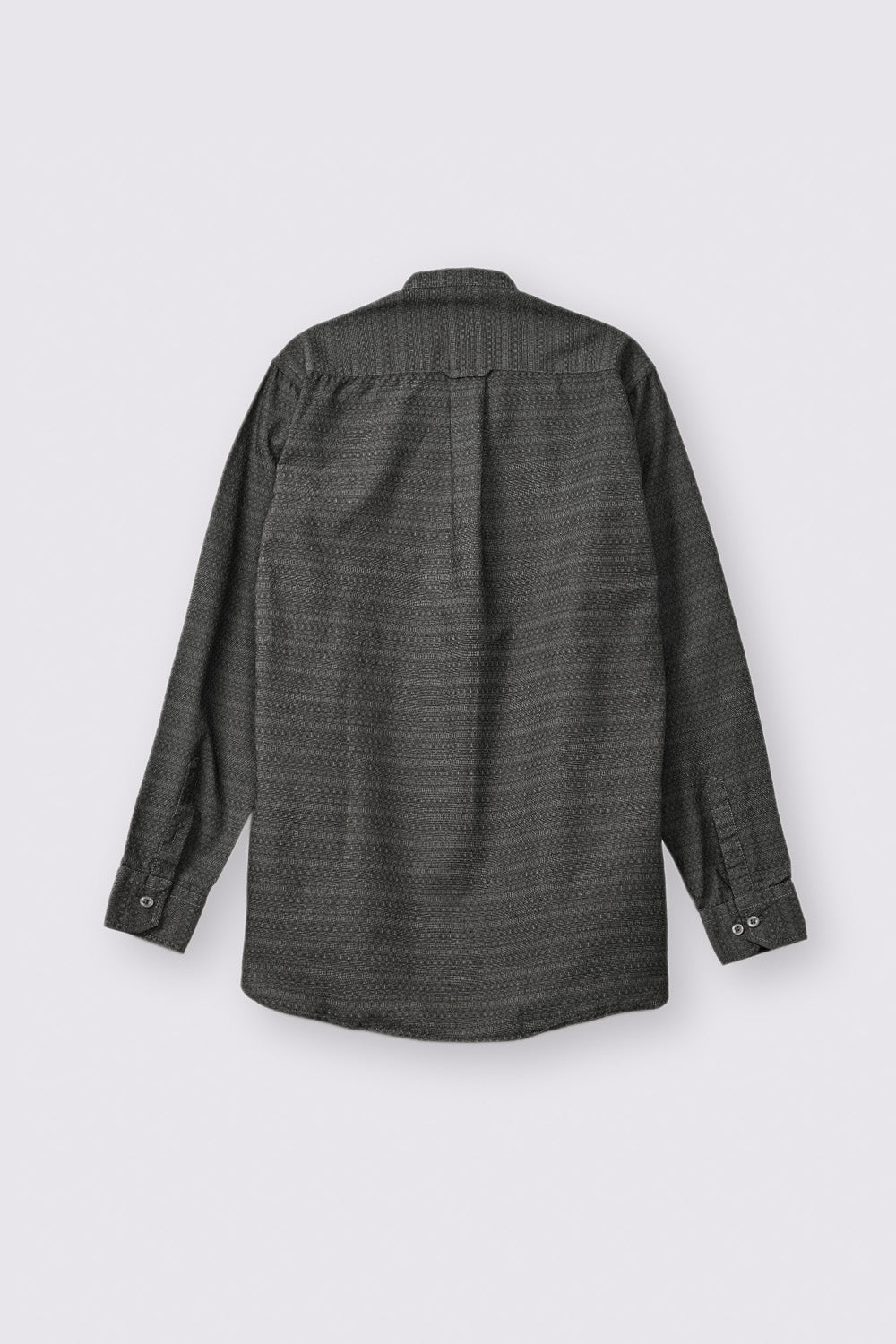 Men&#39;s Dark Grey Casual Shirt