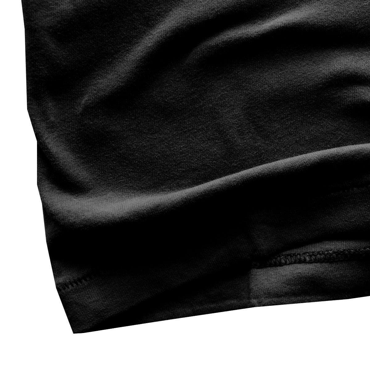 Kids  Black Plain T-Shirt ( 10 YEARS TO 14 YEARS )