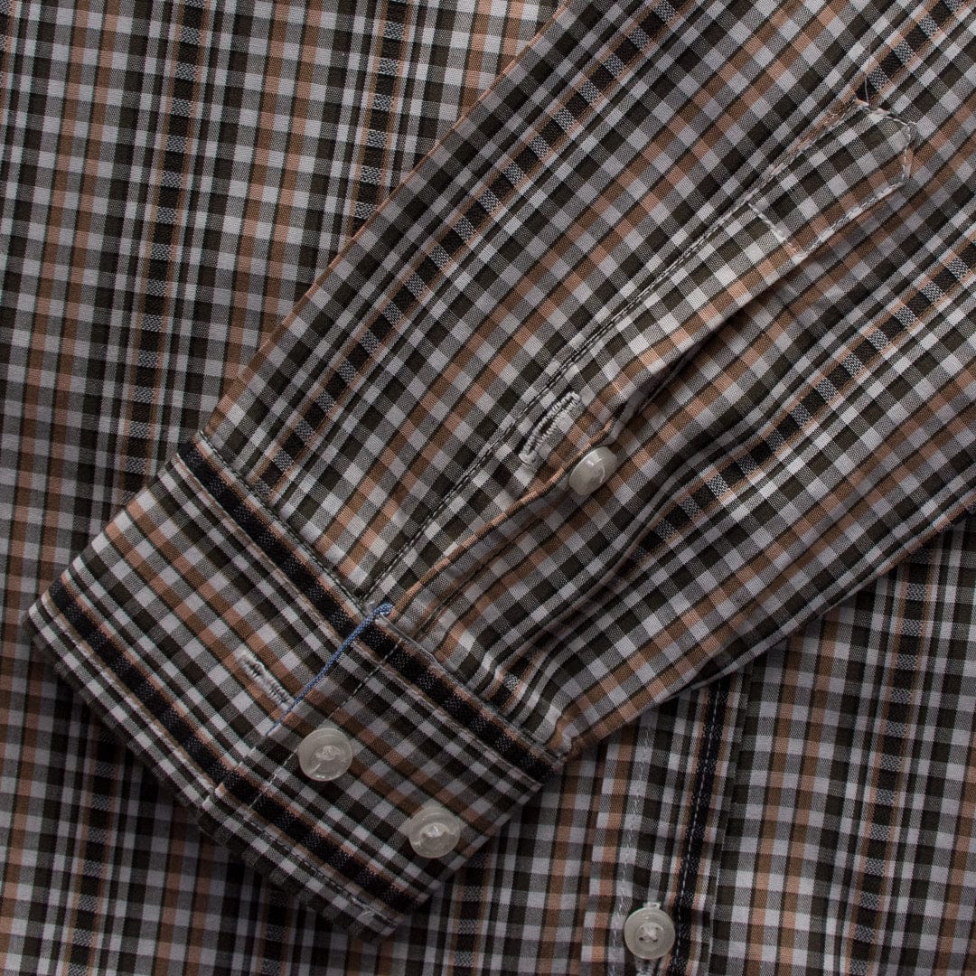 Funkys Vertical Checkered Casual Shirt