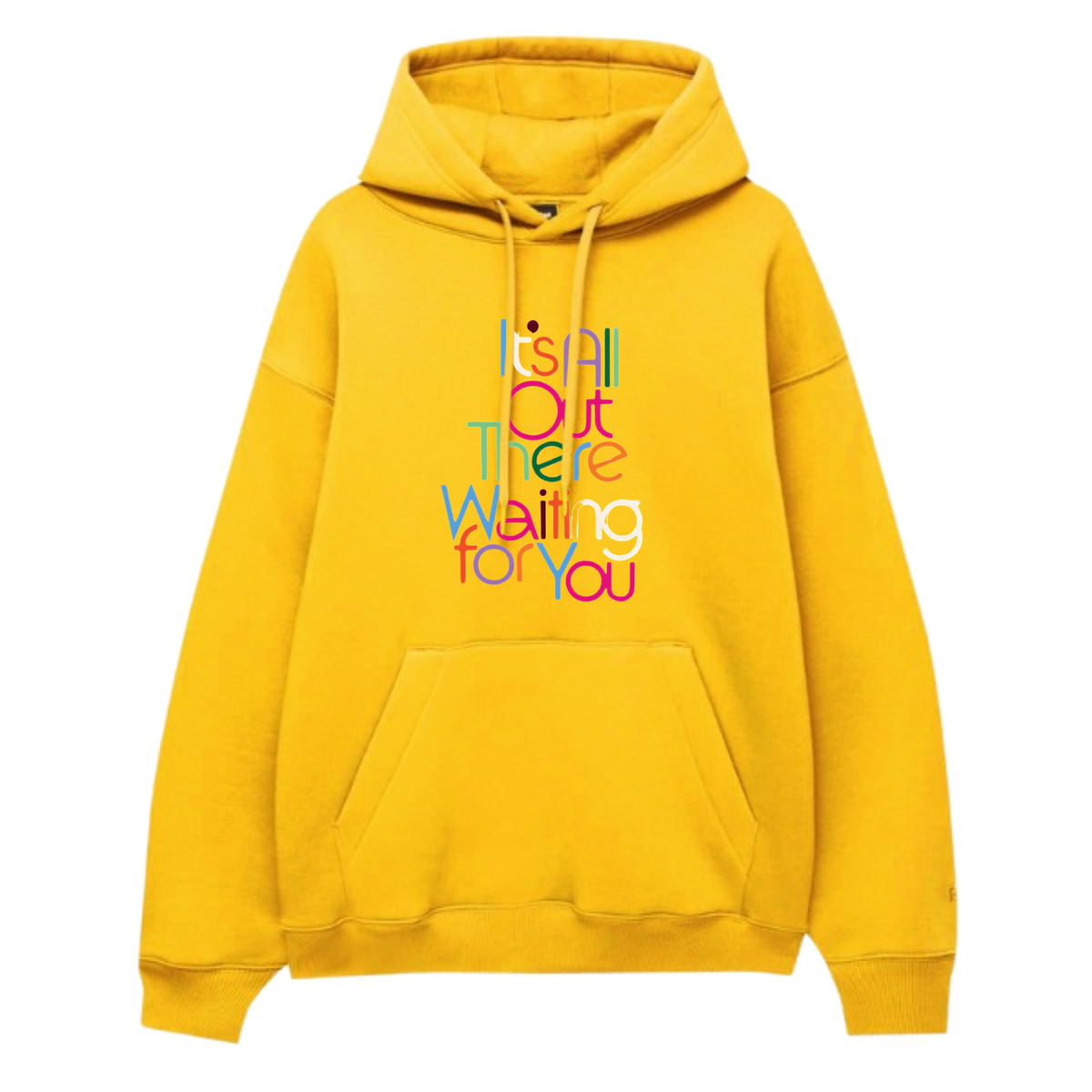 Its All Out There Printed Hoodie