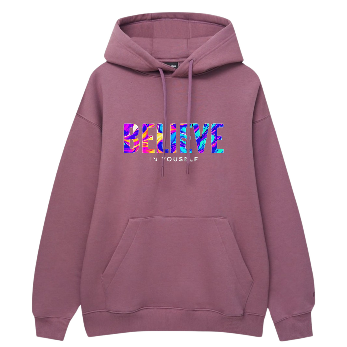 Believe in Yourself Printed Hoodie