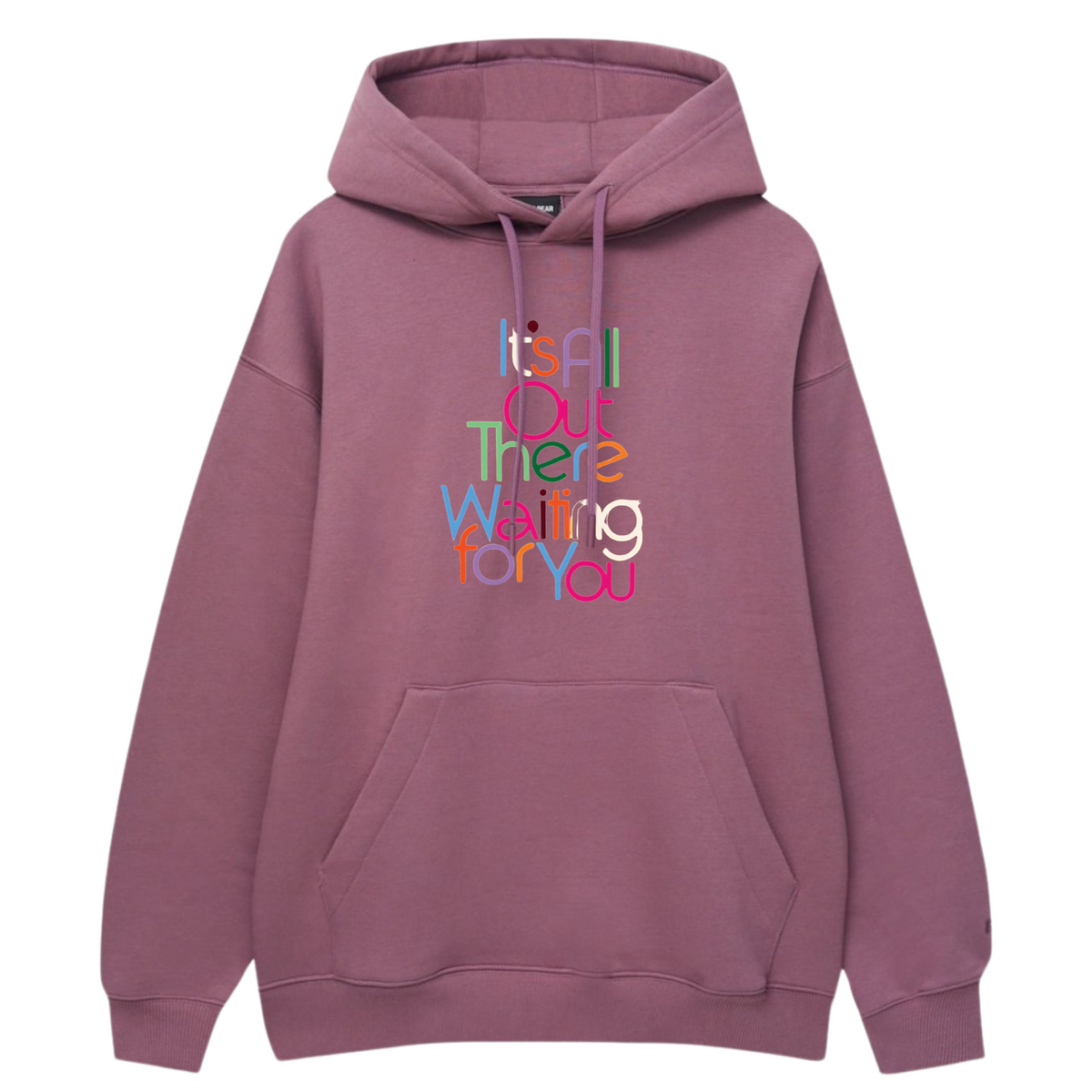 Its All Out There Printed Hoodie