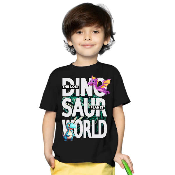 DINO WORLD T Shirt for Kids