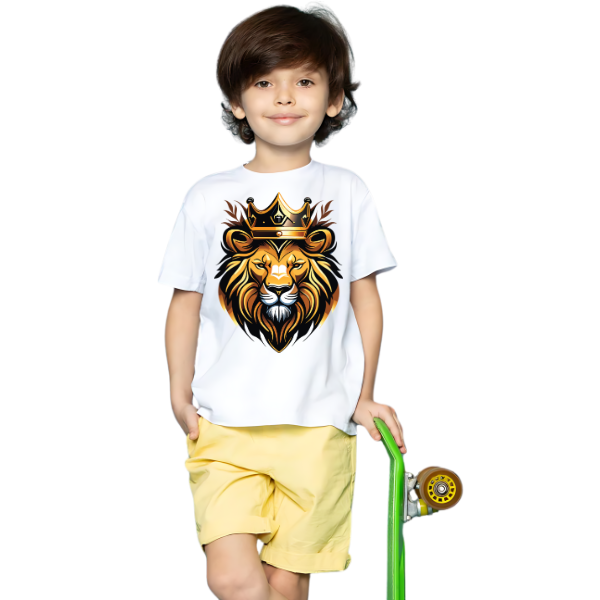 GOLDEN LION SHIRT FOR KIDS