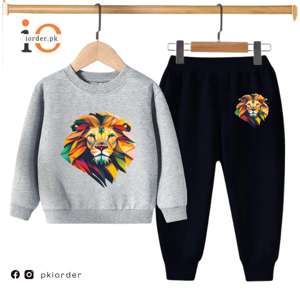 Lion Kids Sweatshirt &amp; Pant