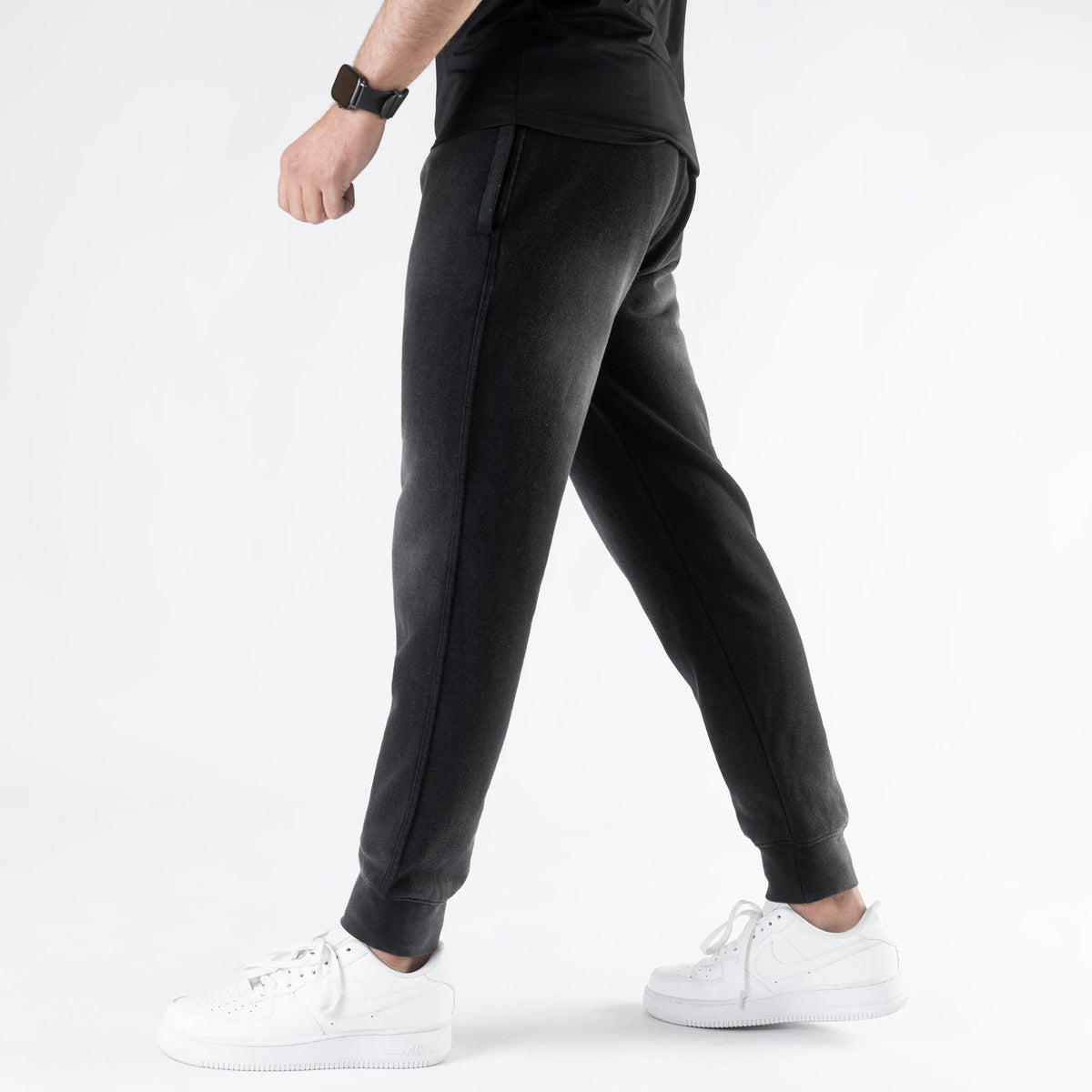 Black Sun Faded Jogger Pants