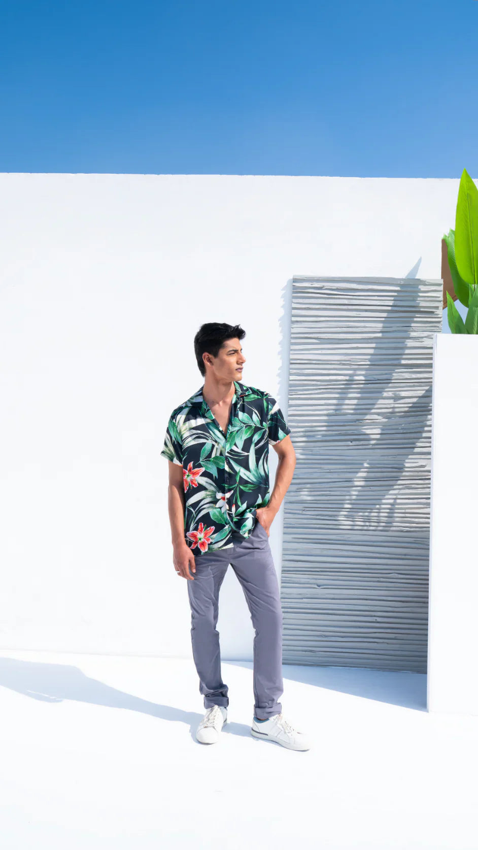 Men&#39;s Summer Vibes Casual Shirt