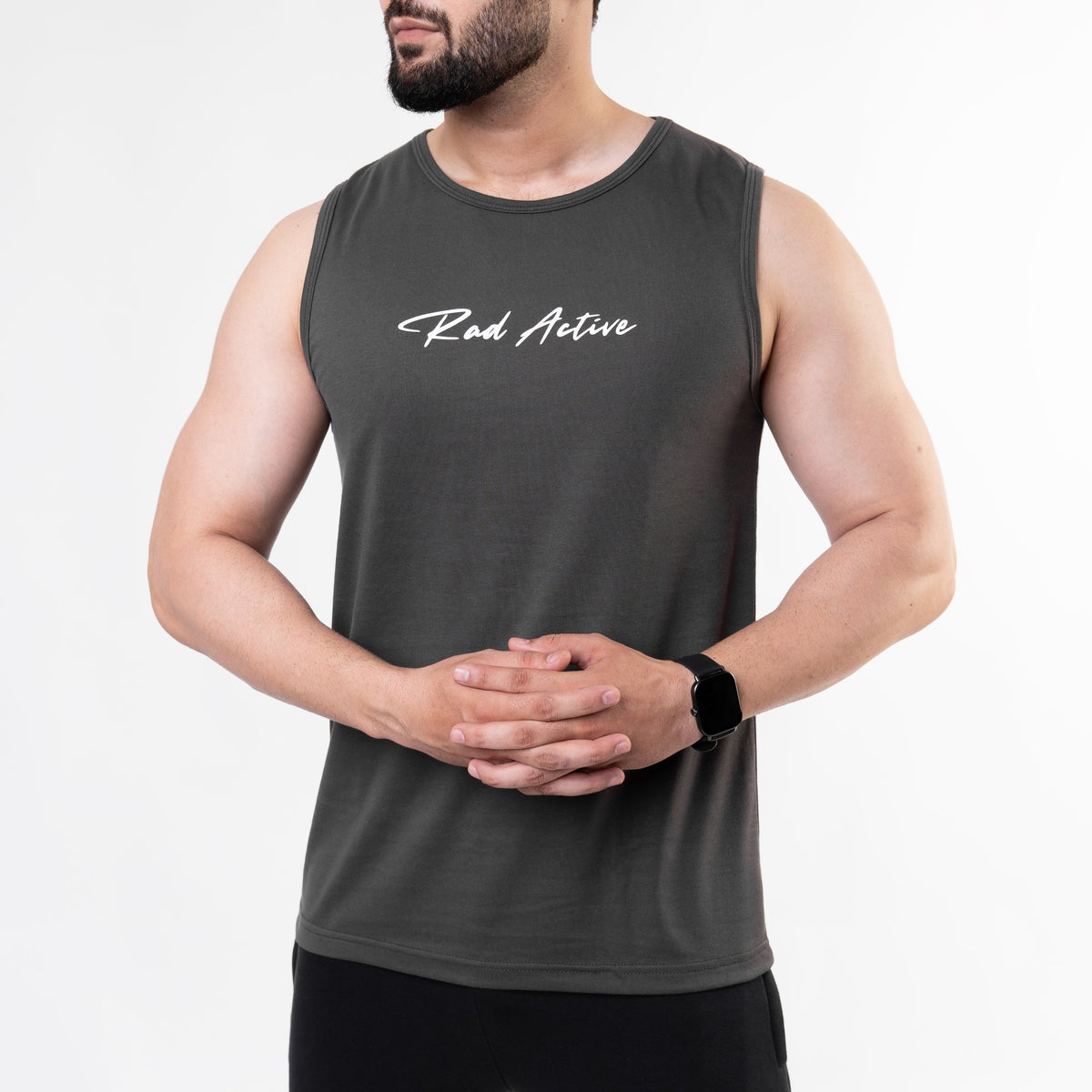 Gray &quot;Rad Active&quot; Tank Top