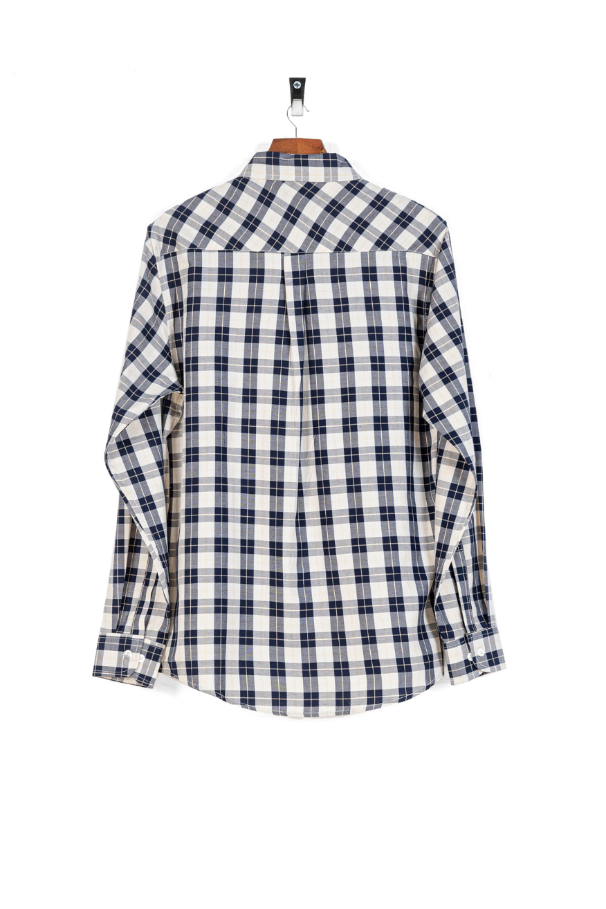 Window Pane Checked Casual Shirt