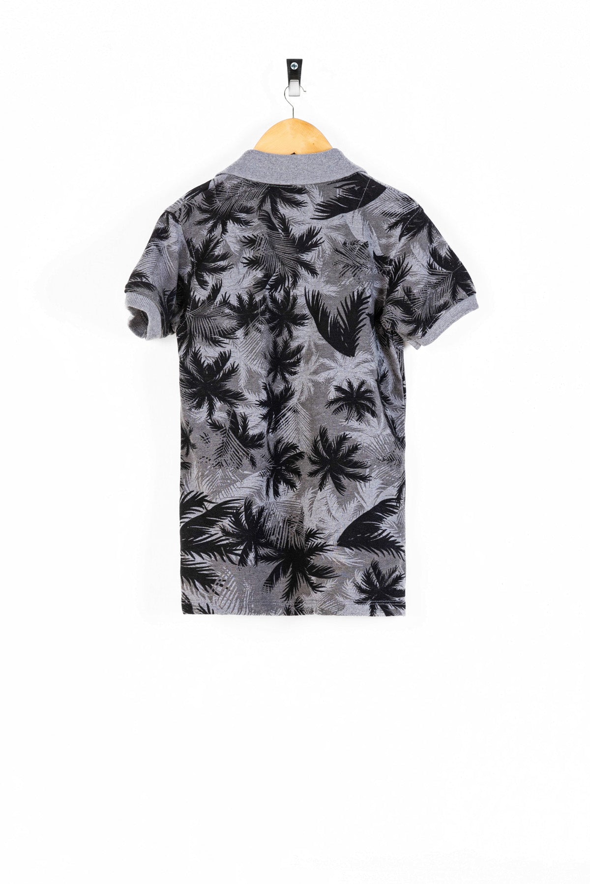 Boy&#39;s Tropical Printed Polo Shirt.