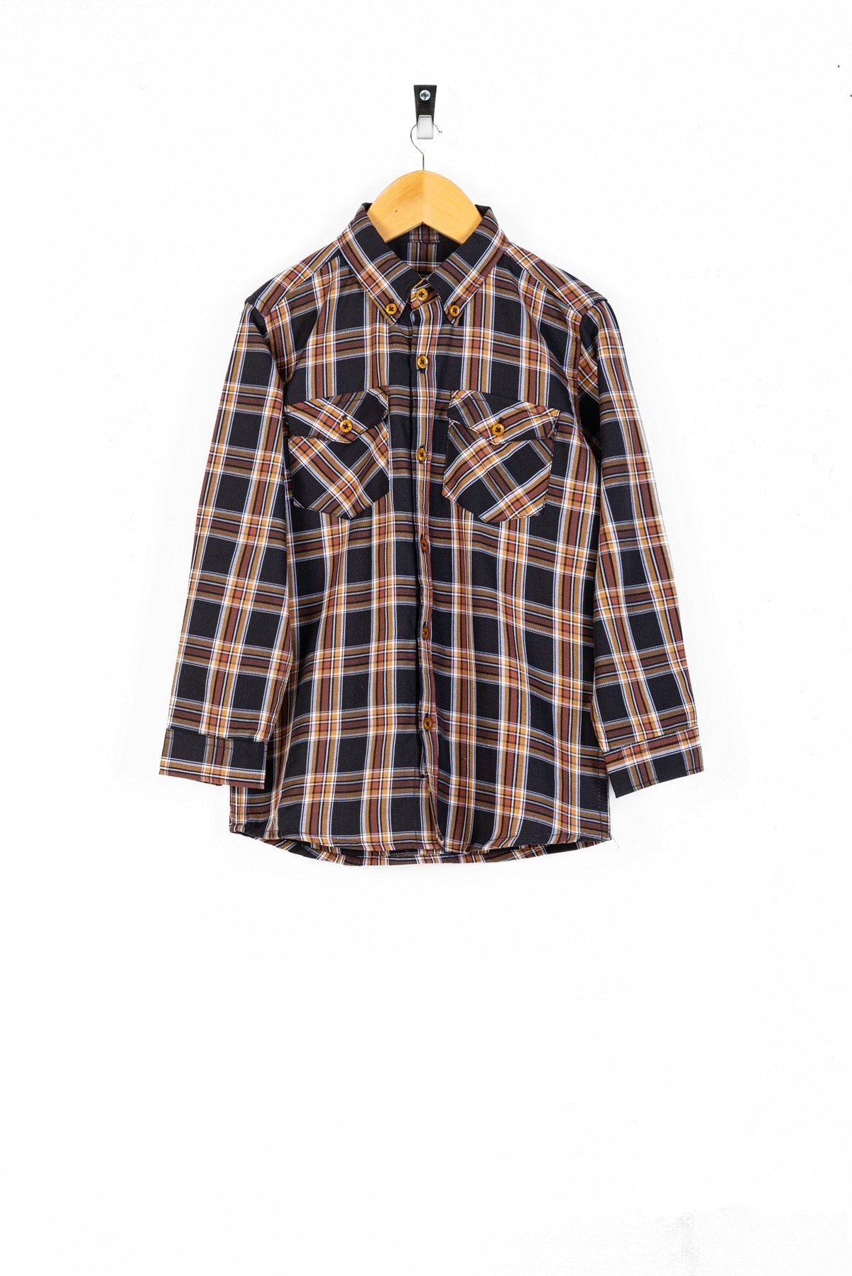 Checked Boy&#39;s Casual Shirt