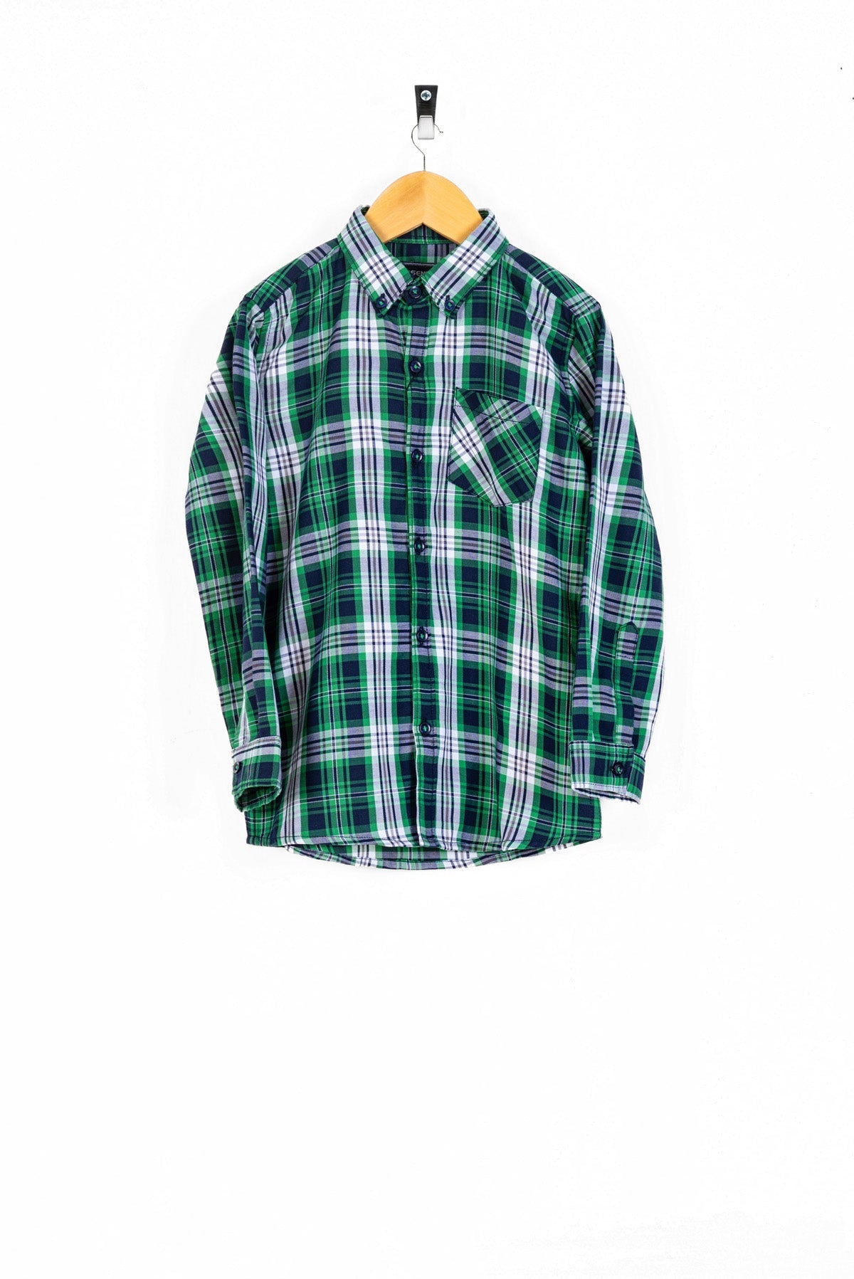 Checked Boy&#39;s Casual Shirt