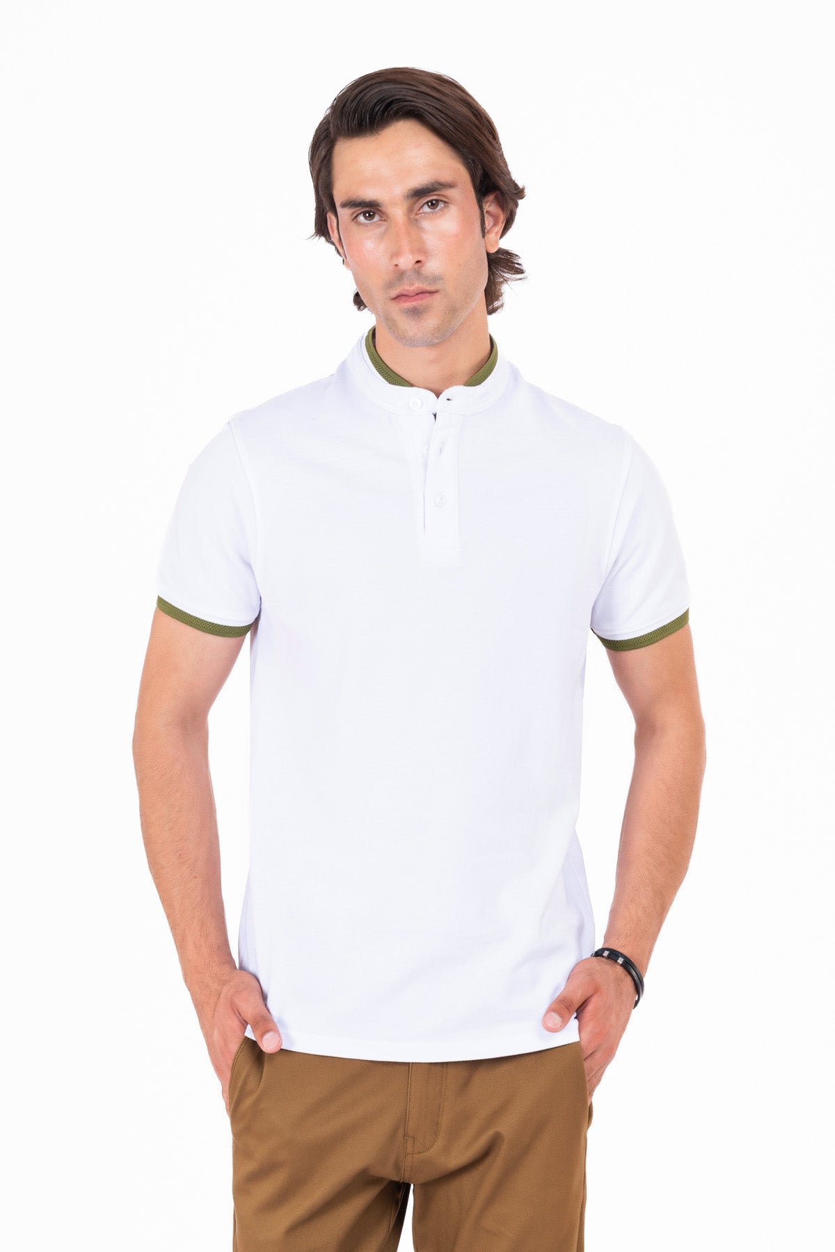 Men&#39;s Tipping High Neck Hanley Shirt