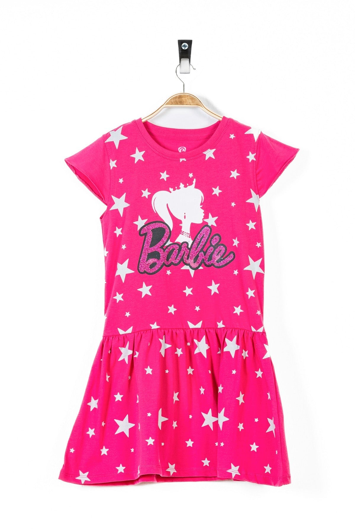 Pink Barbie Jersey Girl&#39;s Top