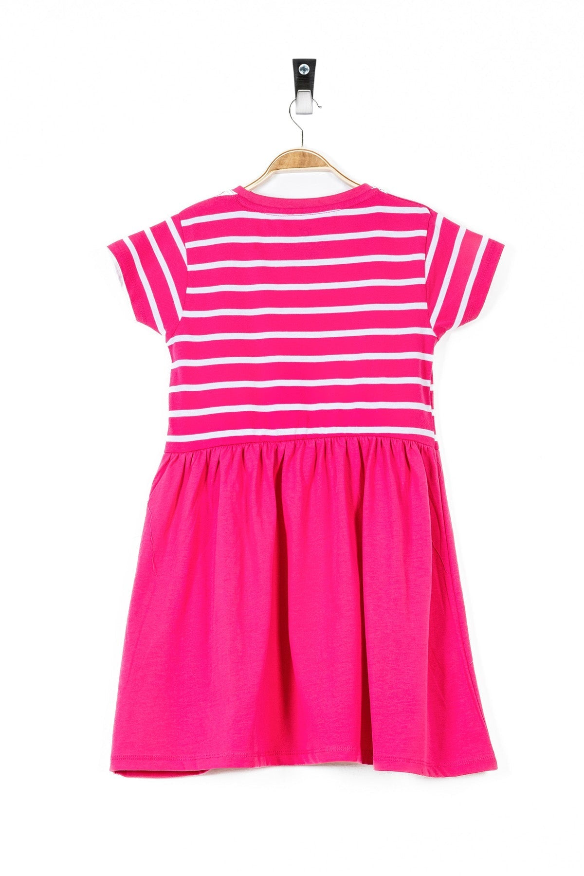 Pink Striped Jersey Girl&#39;s Top