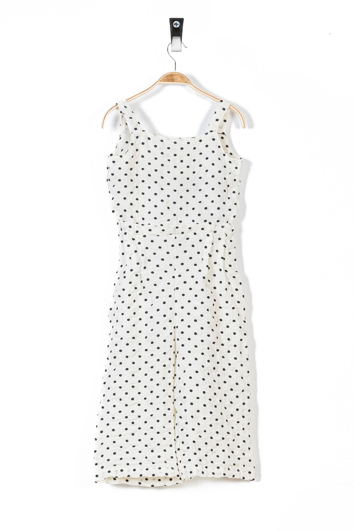 White Polka Dots Girl&#39;s Jumpsuit