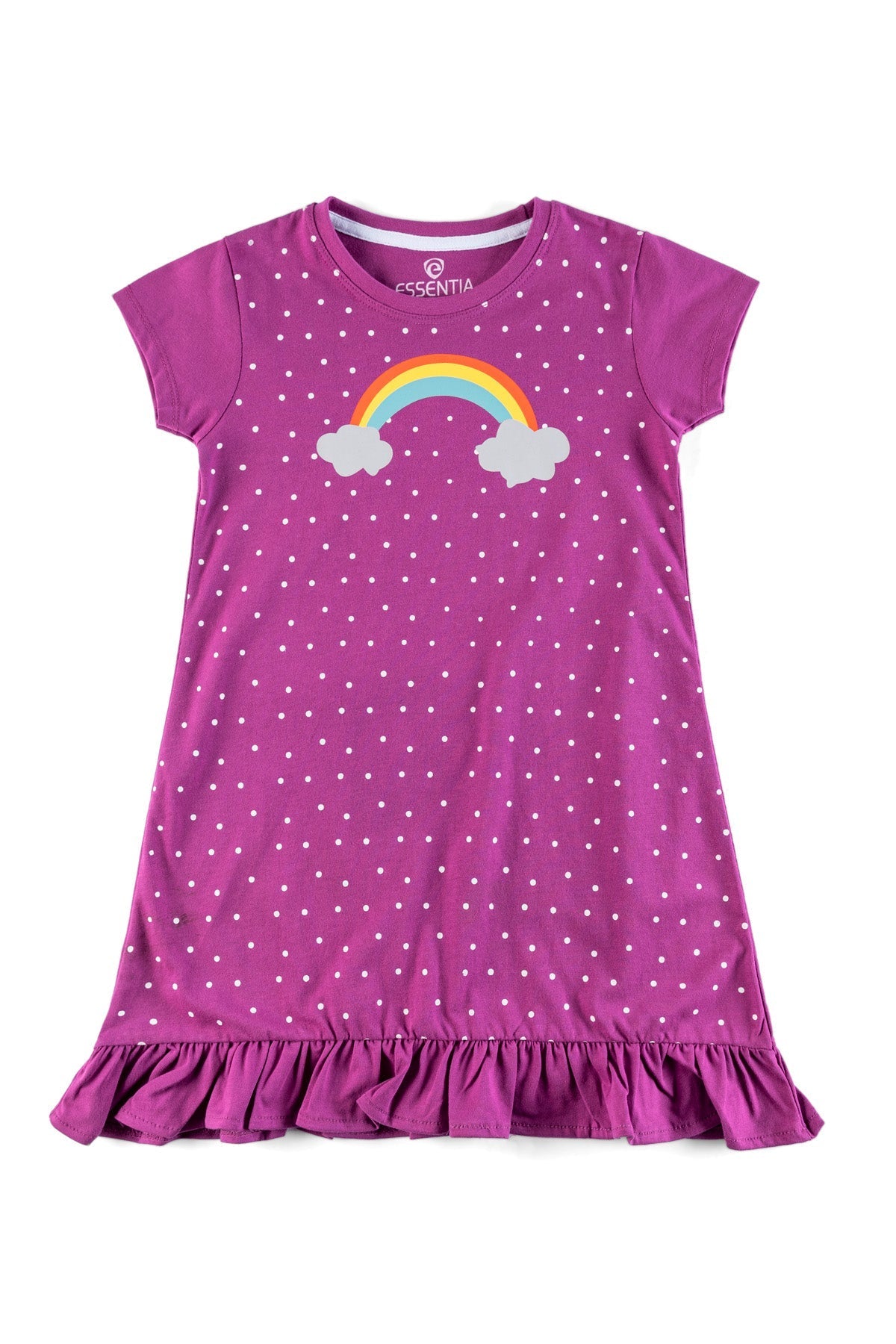 Rainbow Printed Girl&#39;s Top