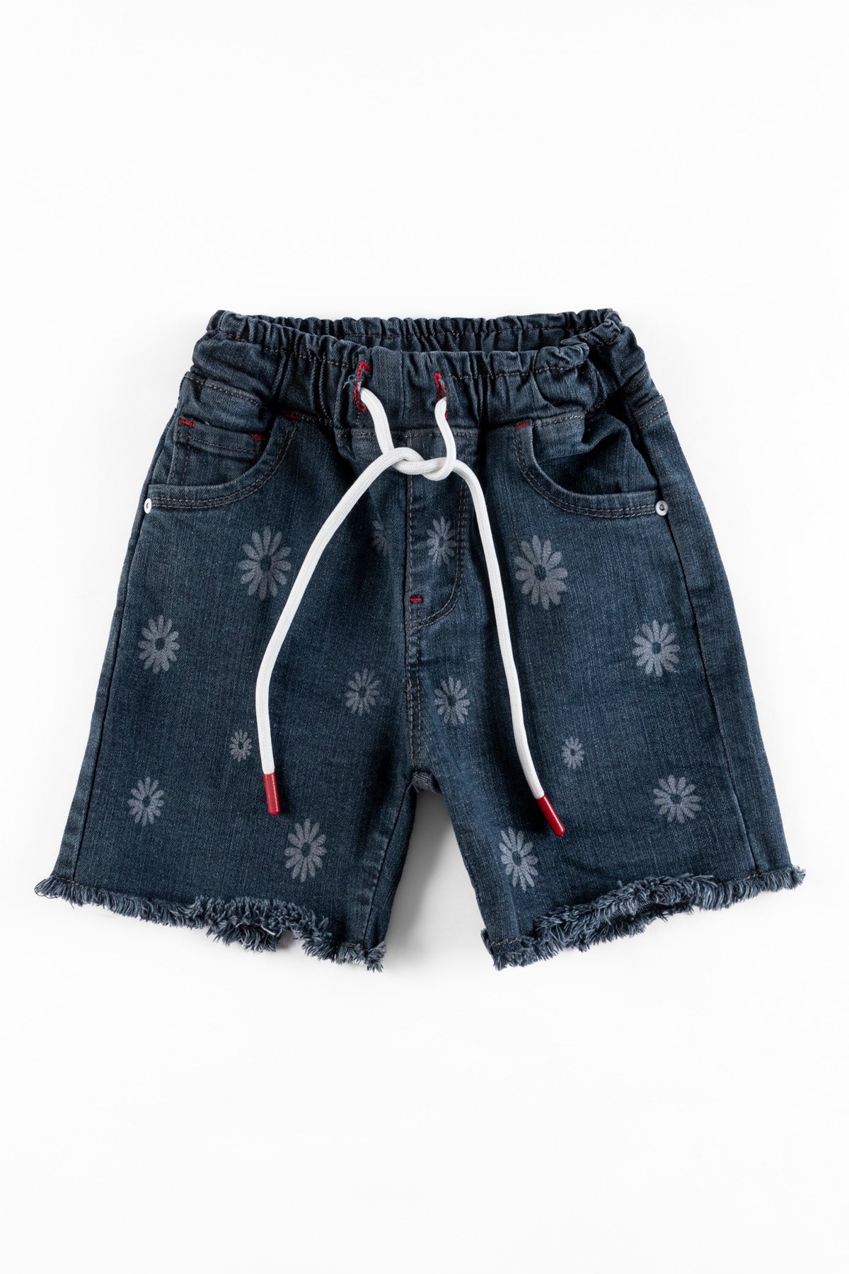 Flower Printed Girl&#39;s Shorts