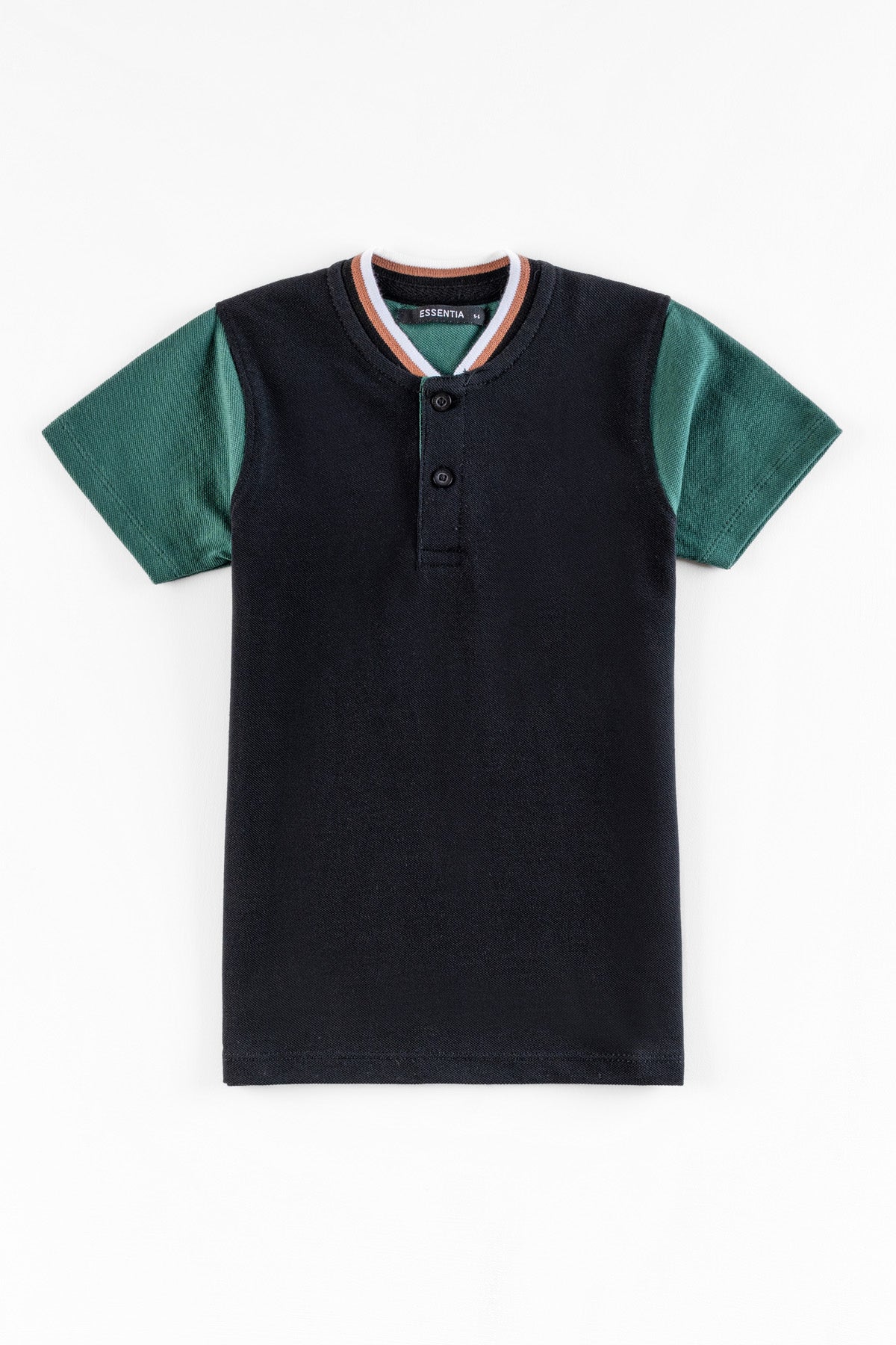 Black Tipped Boy&#39;s Hanley Shirt.