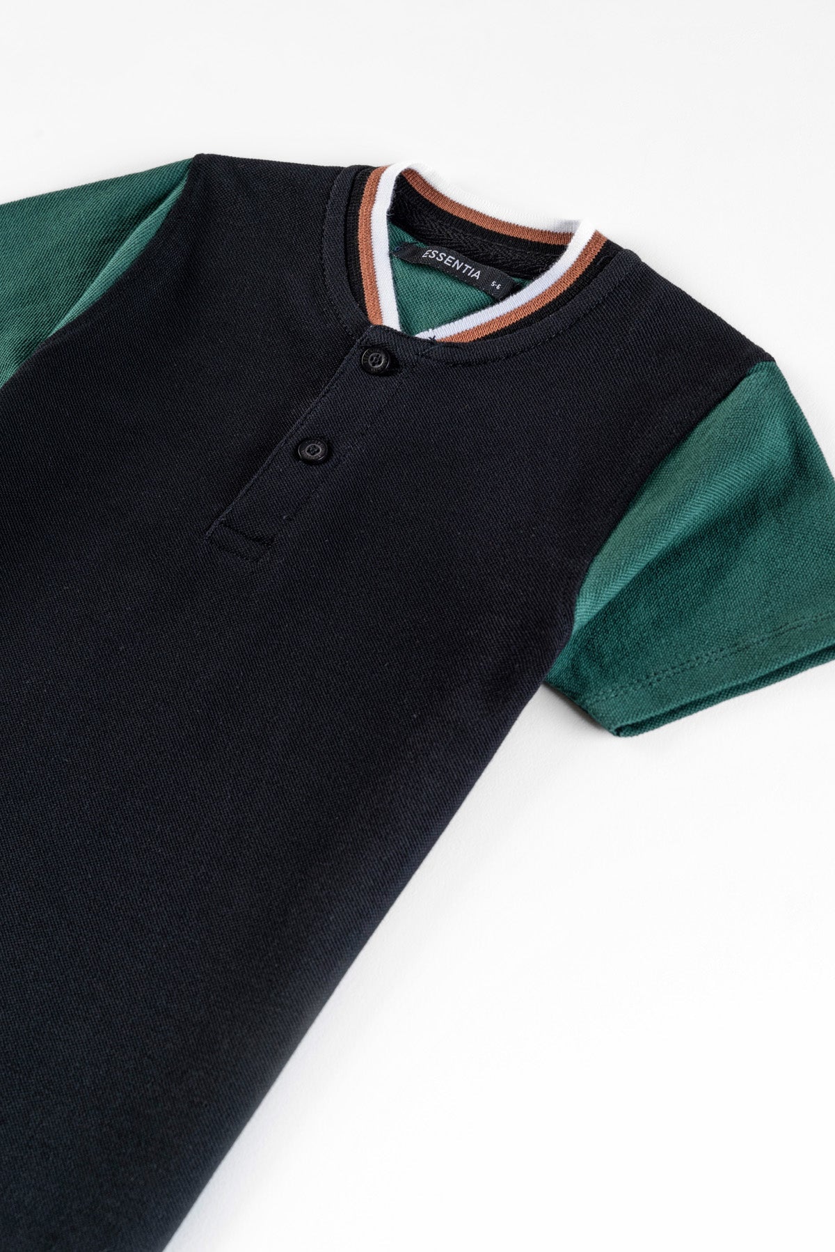 Black Tipped Boy&#39;s Hanley Shirt.