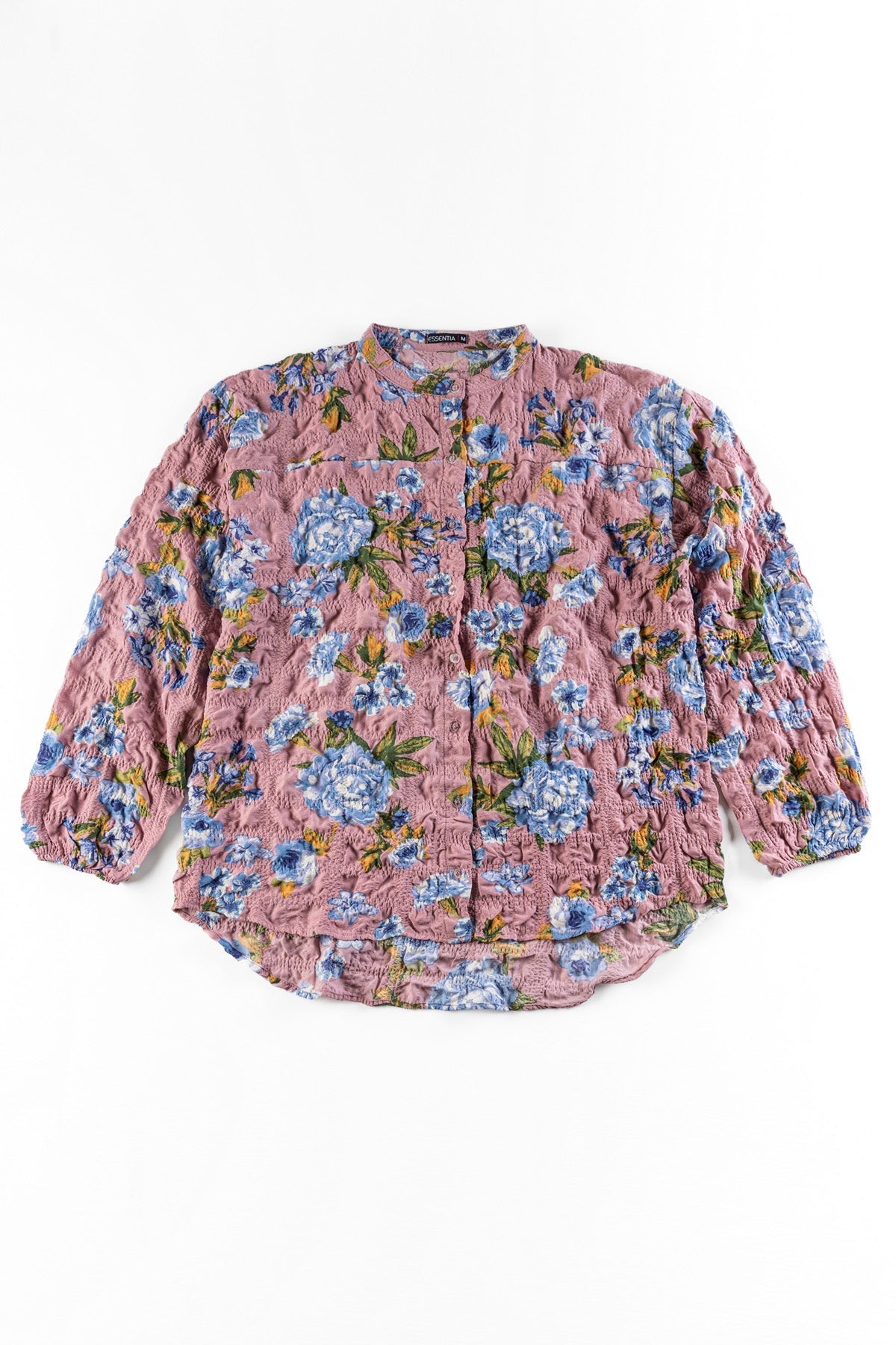 Mauve Floral Ladies Shirt